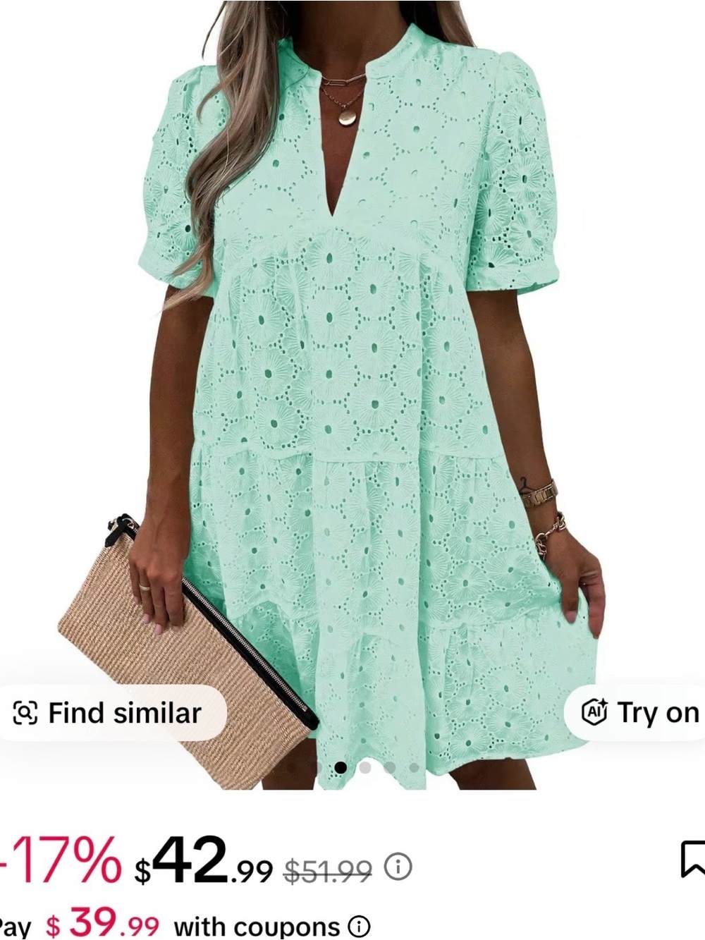 Tik-toc Dress Coccko Tiered Midi Dress - Breezy Women's Dress